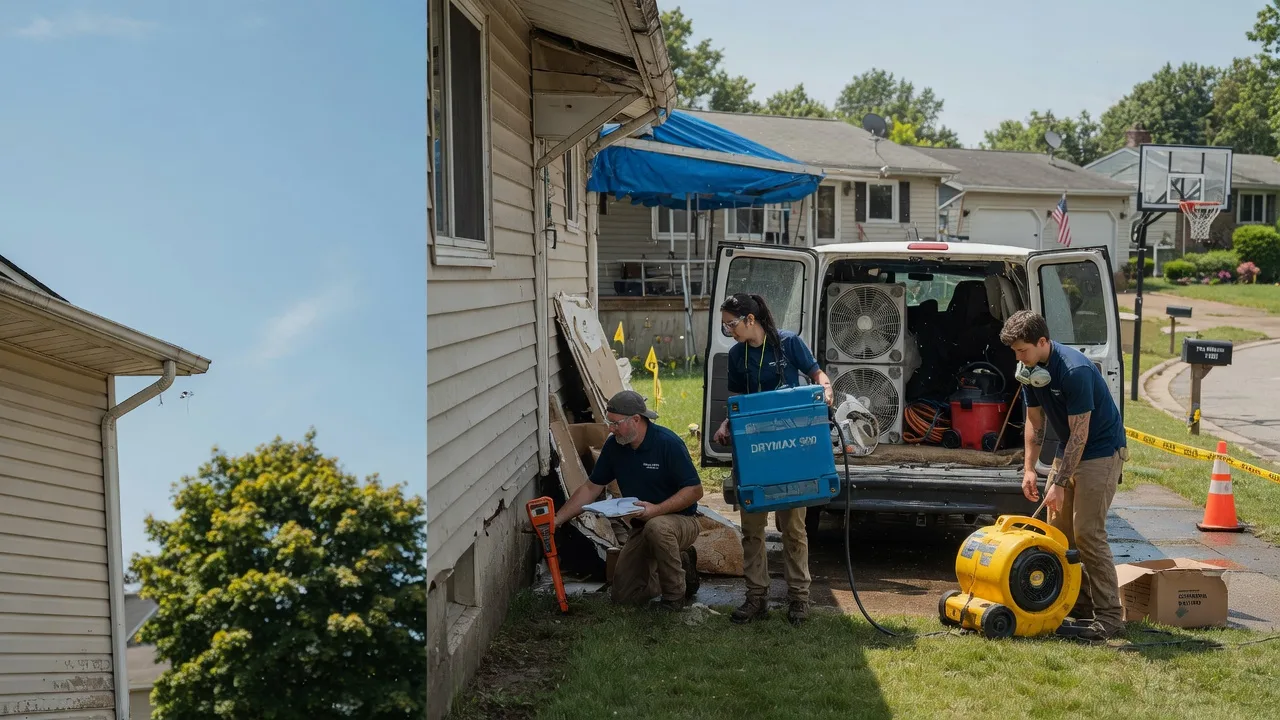 Ceiling Leak Cleanup in Saint Mary, MO near me