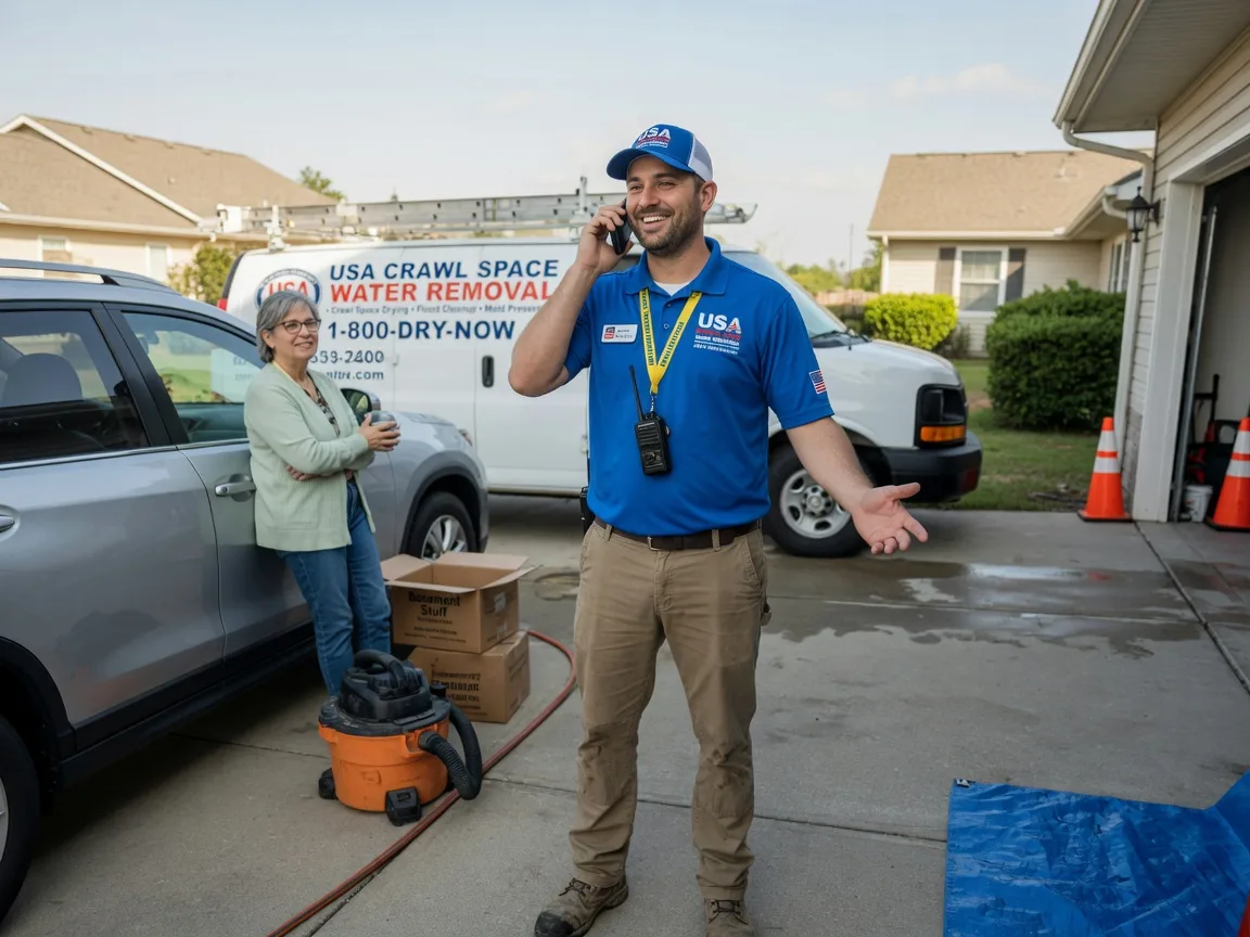 Crawl Space Water Removal Saint Mary, MO FAQs